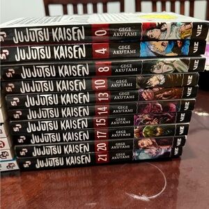 Jujutsu Kaisen Manga Volumes 0-17